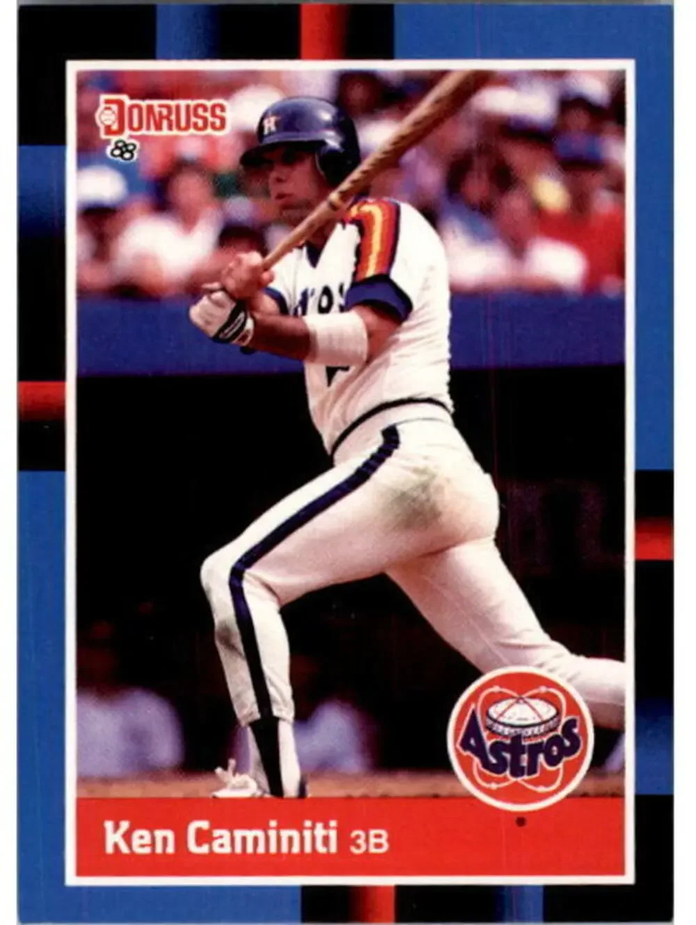 1988 Ken Caminiti Donruss Baseball Card #308